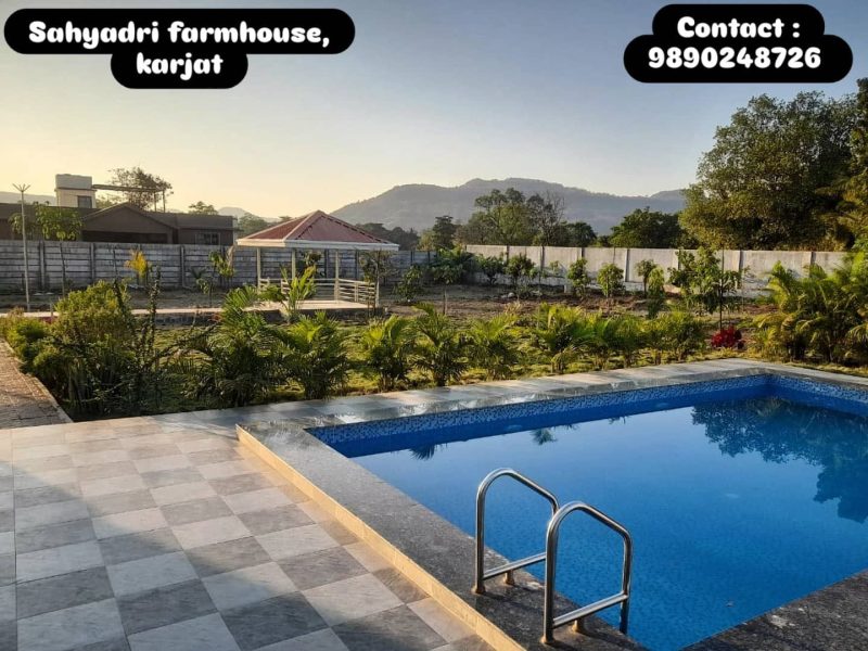 Sahyadri Farmhouse with Private Pool - Villa in Karjat