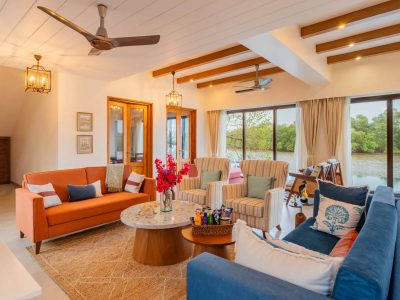 Villa Fleuve | 6-BHK Villa in Goa Getaway | River | Infinity Pool | Bar Lounge