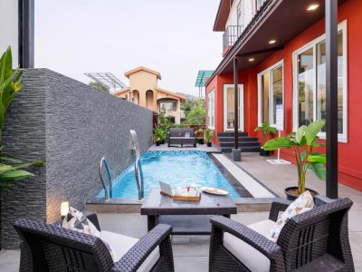 Aamy Villa | Charming Pet-friendly 3-BHK Villa in Lonavala With Pvt. Pool, Garden