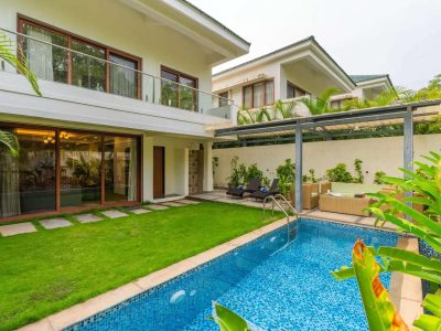 Azalea | Pet-friendly 3-BHK Villa in Goa With Private Pool, Garden & Bar