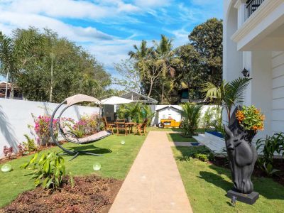 Fernweh | 4-BHK Villa in Goa with Private Pool, Garden, Gazebo & Balcony