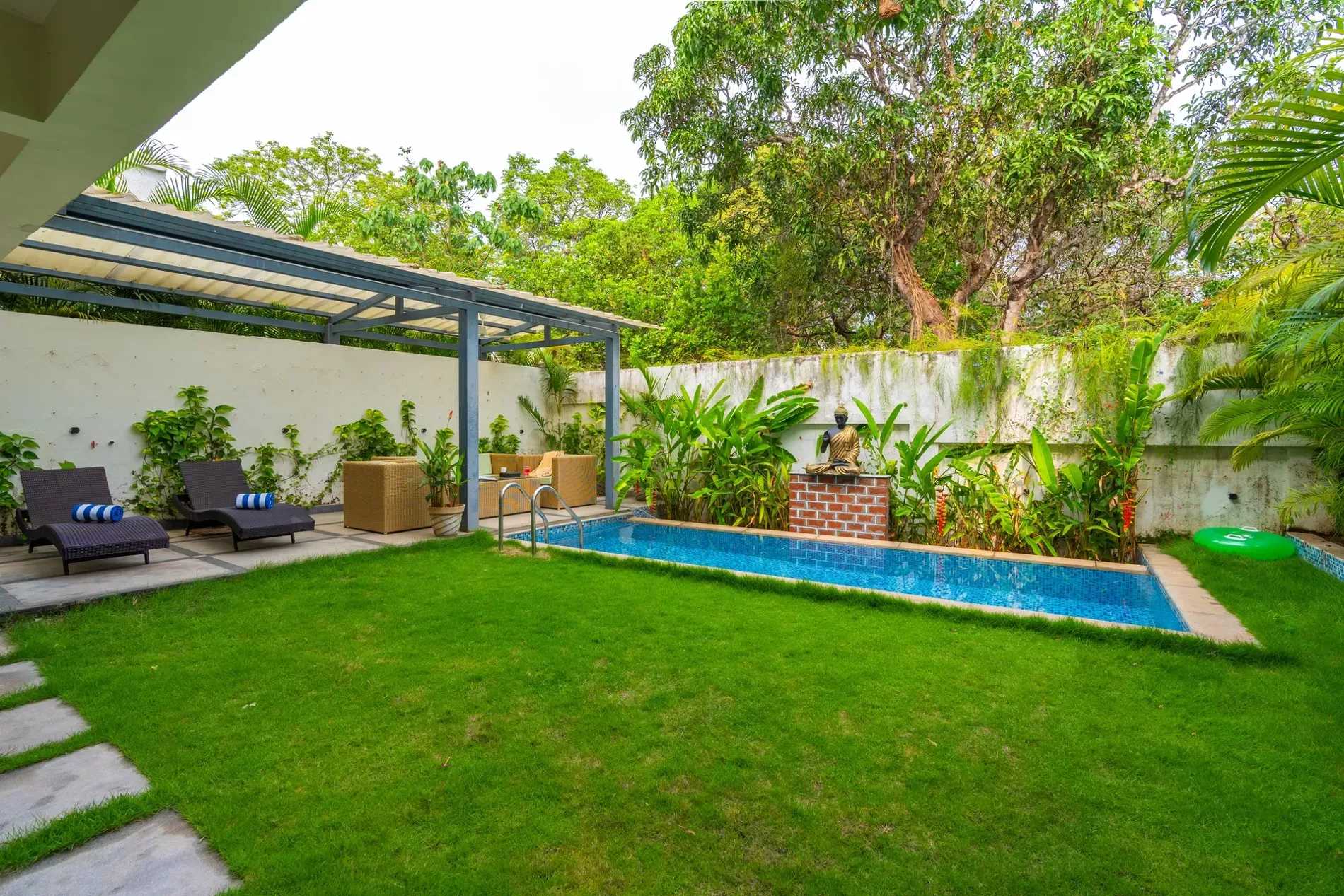 Azalea | Pet-friendly 3-BHK Villa in Goa With Private Pool, Garden & Bar | ELV - Photo 4