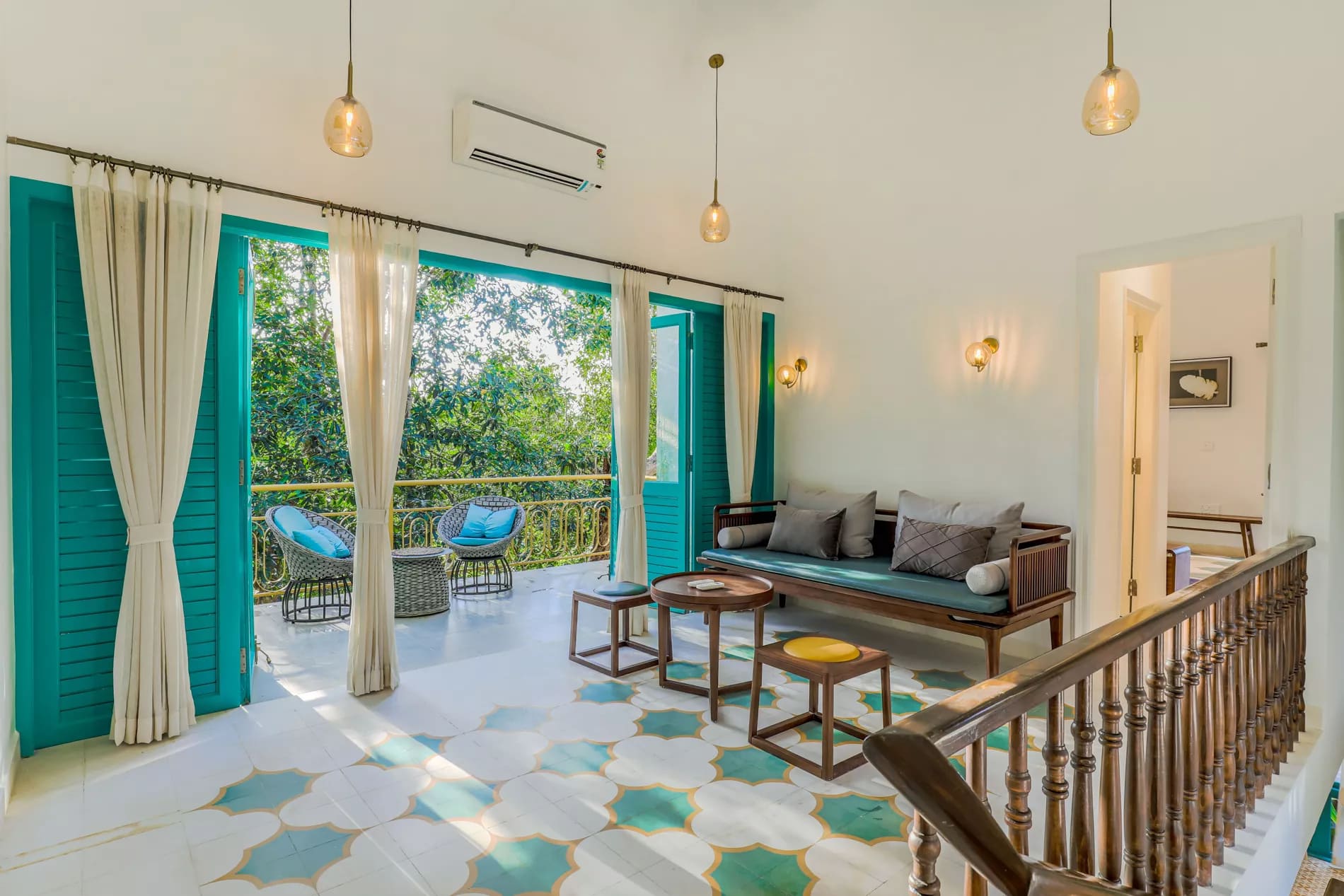 Casa Lotus | 3-BHK Villa in Goa Private Pool, Cosy Nook, Balconies | Gated Complex | ELV - Photo 5