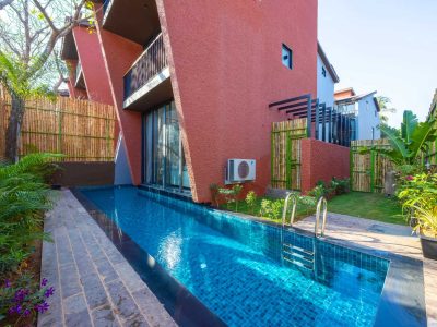 Serenica | 4-BHK Villa in Goa | Pvt Pool, Bar Lounge, Terrace Views | Pet-friendly