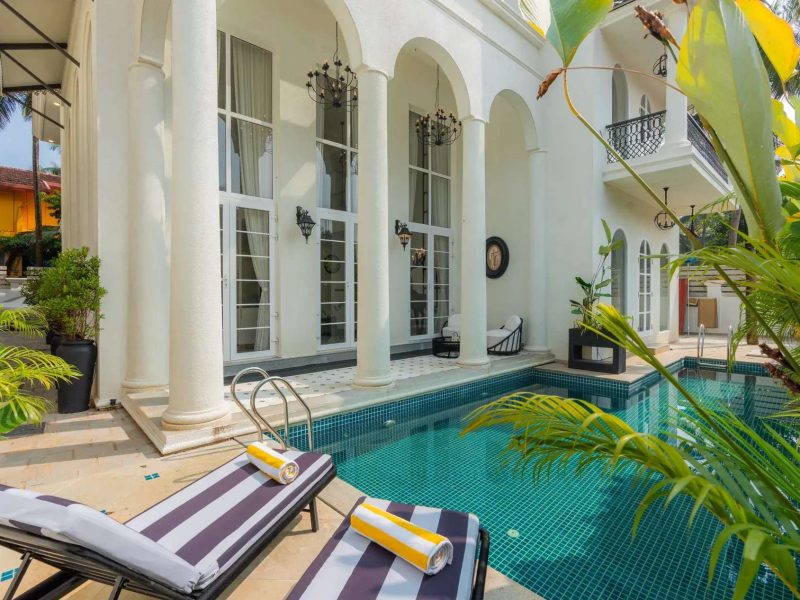 YashGeet Villa ELV | Exquisite 4-BHK Villa in Goa With Pvt Pool, Terrace, Garden & Jacuzzi | Free E-Bike