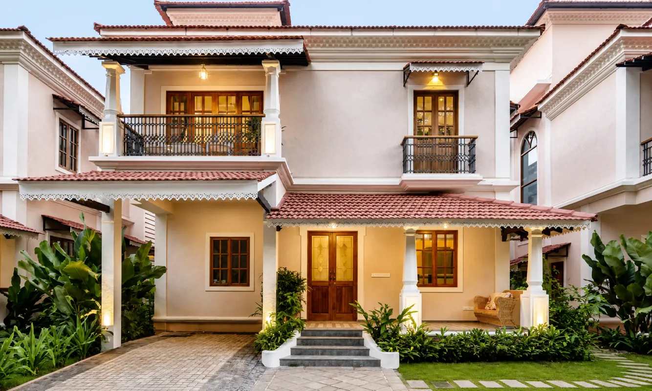 Panache | 3-BHK Villa in GOA | Pvt Pool | Garden | Bar | ELV - Photo 2