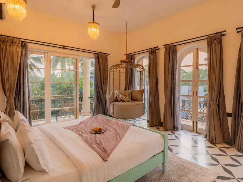 YashGeet Villa ELV | Exquisite 4-BHK Villa in Goa With Pvt Pool, Terrace, Garden & Jacuzzi | Free E-Bike
