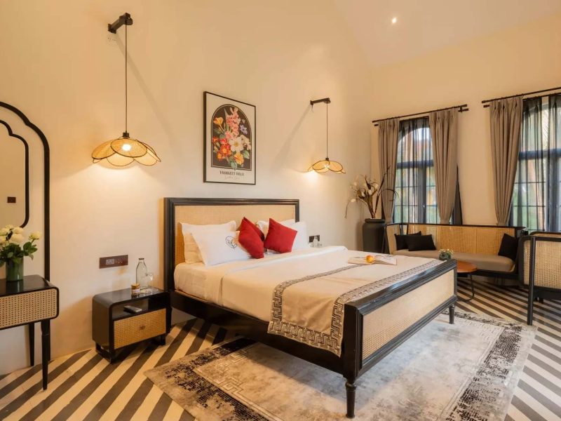 YashGeet Villa ELV | Exquisite 4-BHK Villa in Goa With Pvt Pool, Terrace, Garden & Jacuzzi | Free E-Bike