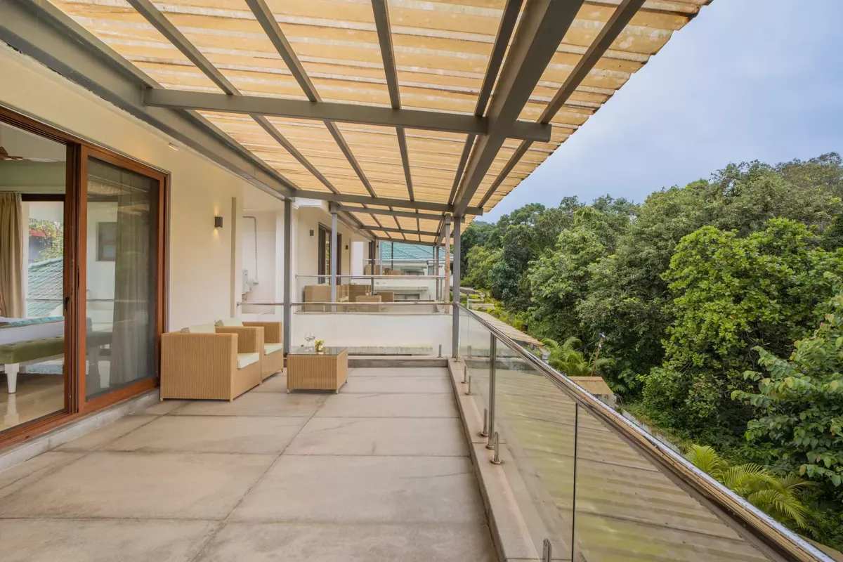 Villa Anasa | 4-BHK Villa in Goa | Pvt Pool | Garden | Outdoor Sitting Area | ELV - Photo 3