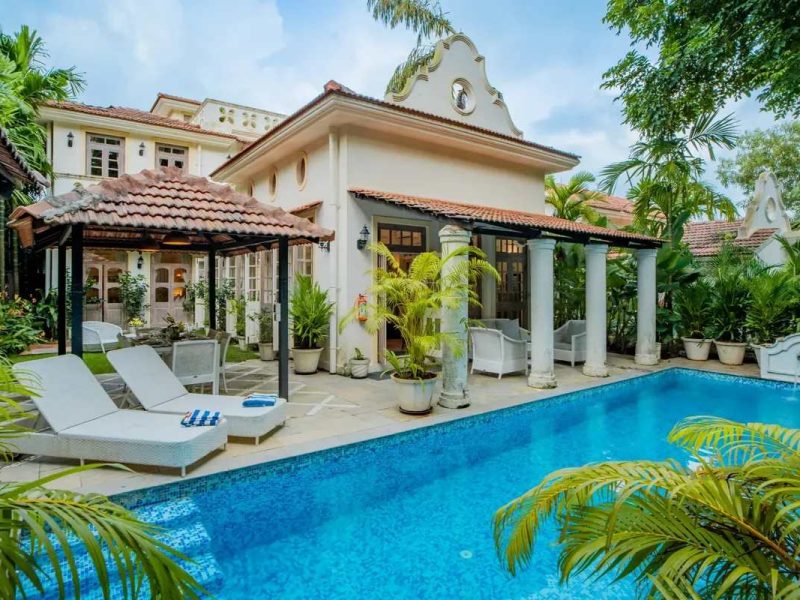 Monforte Ayada ELV | 3-BHK Villa in Goa | Pvt. Pool & Garden