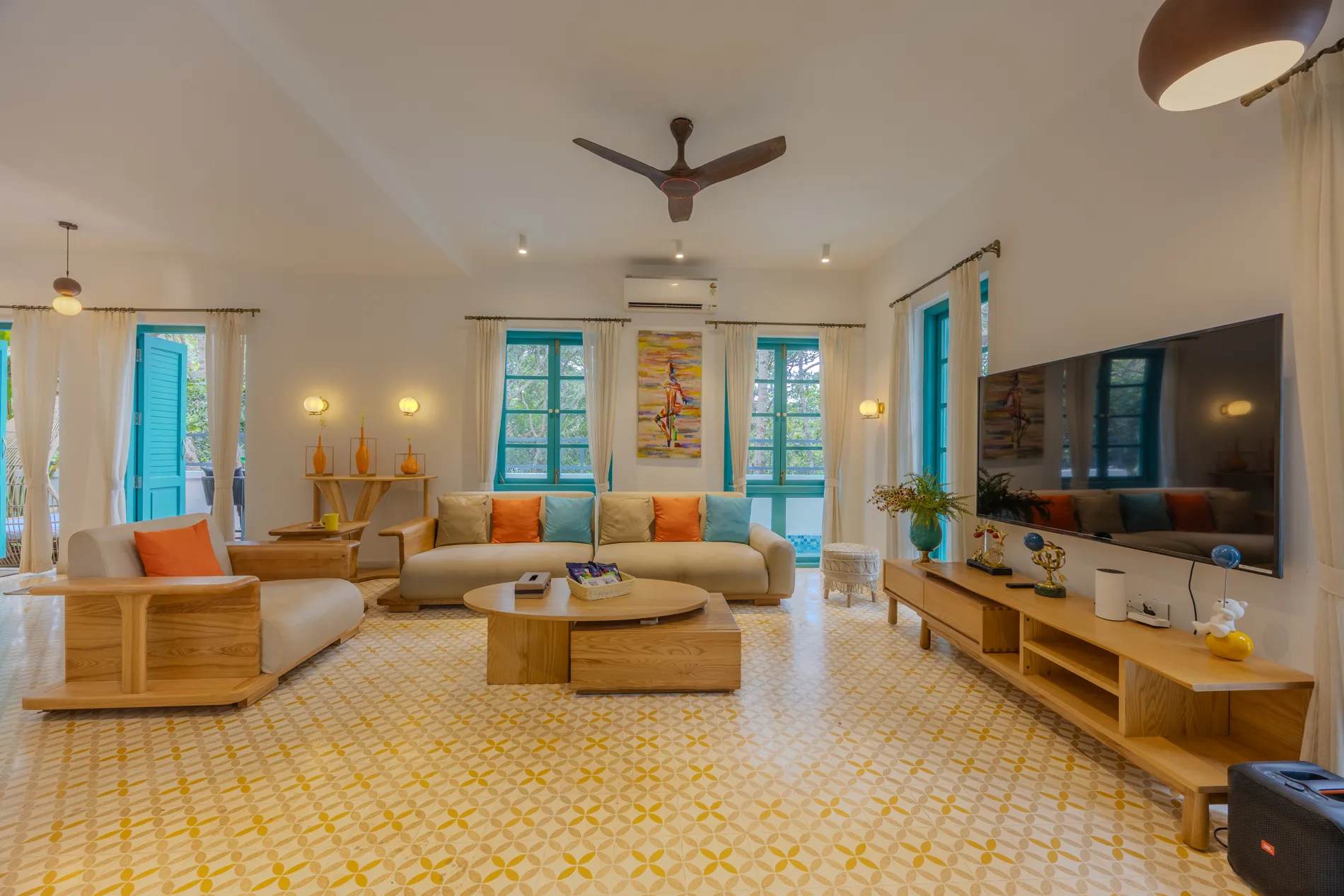 Casa Da Sol | 3-BHK Villa in Goa with Private Pool, Lounge Space & Balconies | ELV - Photo 1