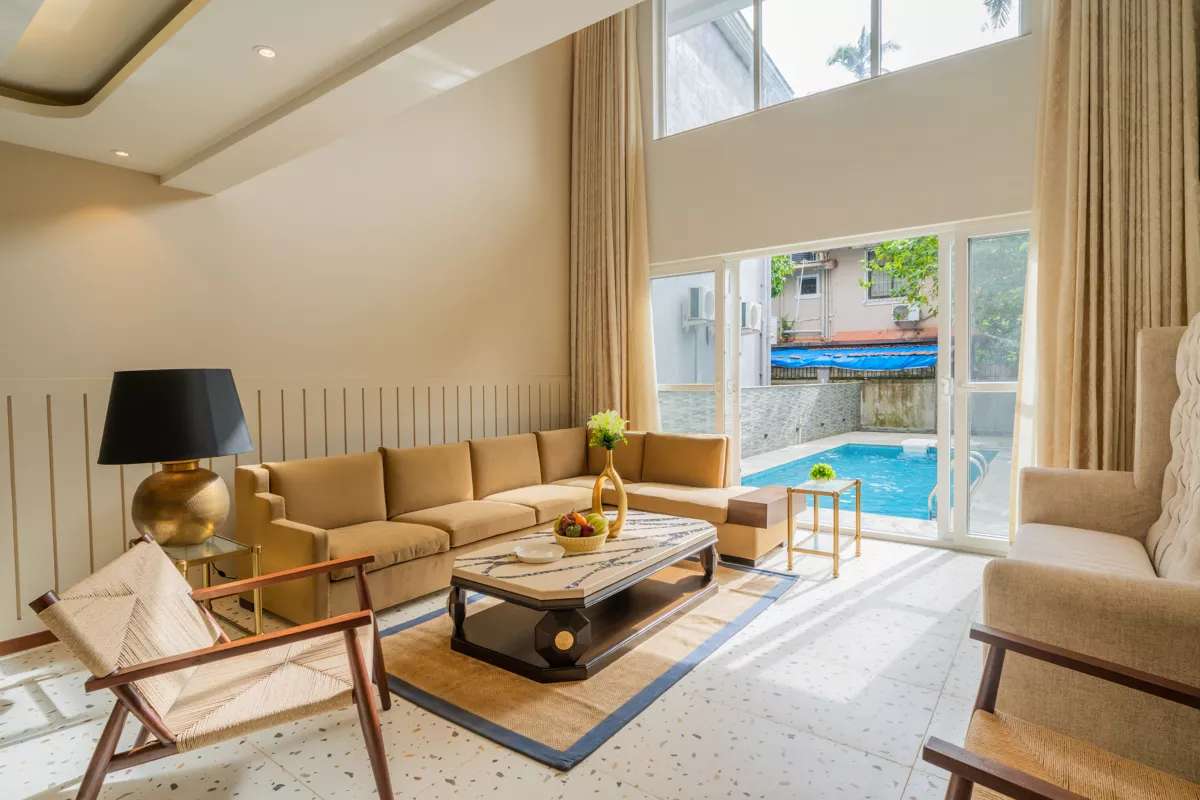 Solace AquaVista ELV | 5-BHK Villa in Goa with Pvt. Pool, Lounge Area & Bar - Photo 3