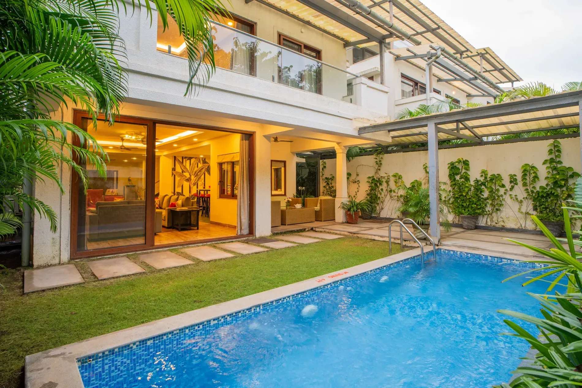 Villa Anasa | 4-BHK Villa in Goa | Pvt Pool | Garden | Outdoor Sitting Area | ELV - Photo 1