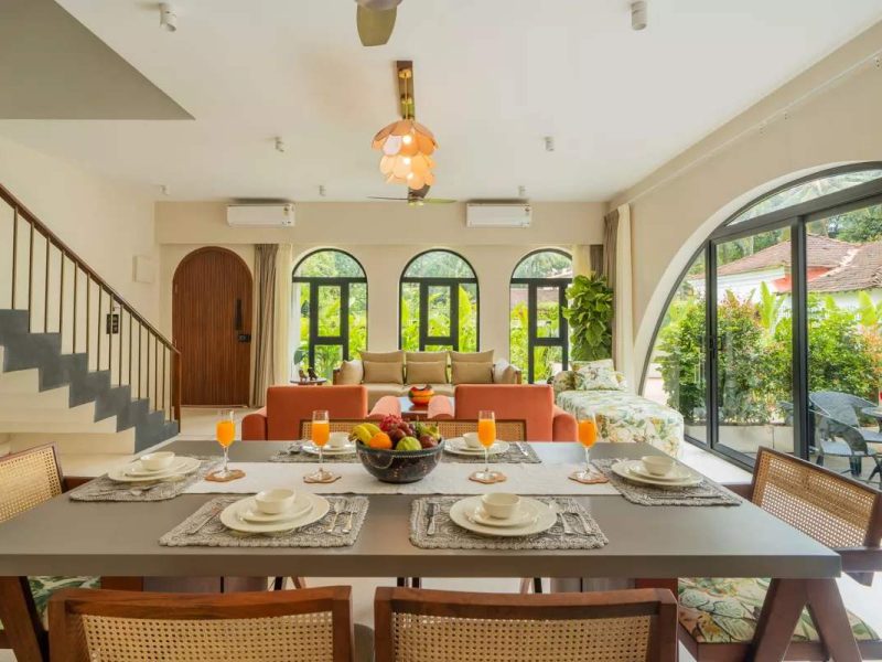 BellaVie | 3-BHK Villa in Goa With Pvt. Pool & TV Lounge Area