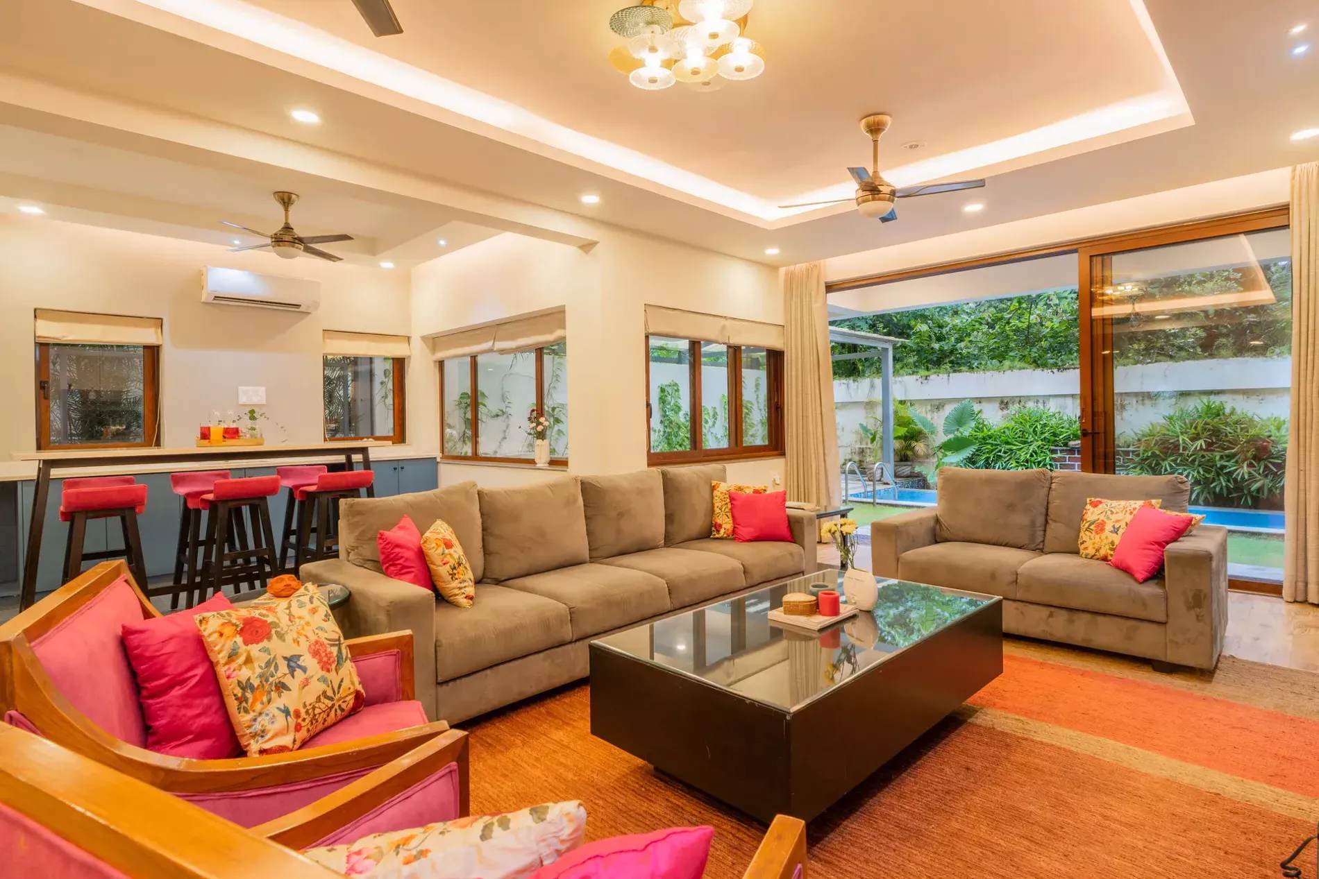Villa Anasa | 4-BHK Villa in Goa | Pvt Pool | Garden | Outdoor Sitting Area | ELV - Photo 4