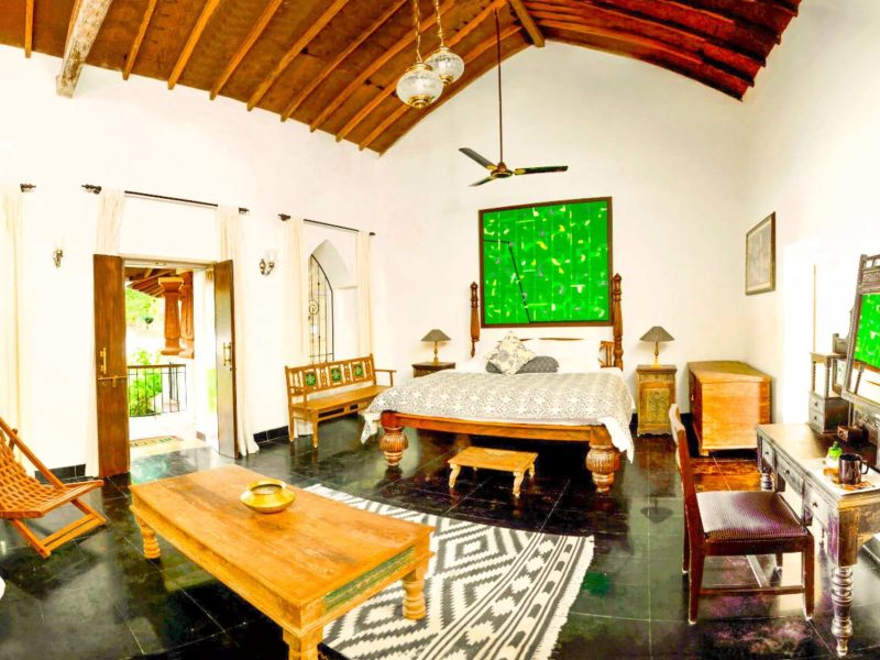 Terra Rosa | Portuguese-styled 4-BHK Villa in Goa | Pvt. Pool, Garden, Veranda & Sit-out Area