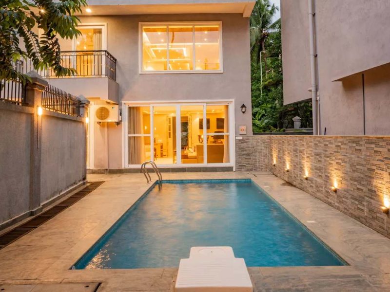 Solace AquaVista ELV | 5-BHK Villa in Goa with Pvt. Pool, Lounge Area & Bar