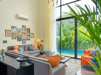 PUro Sol | 3-BHK Villa In GOA a Gated Complex With Private Pool & Bathtub