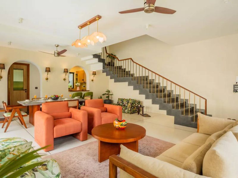 BellaVie | 3-BHK Villa in Goa With Pvt. Pool & TV Lounge Area