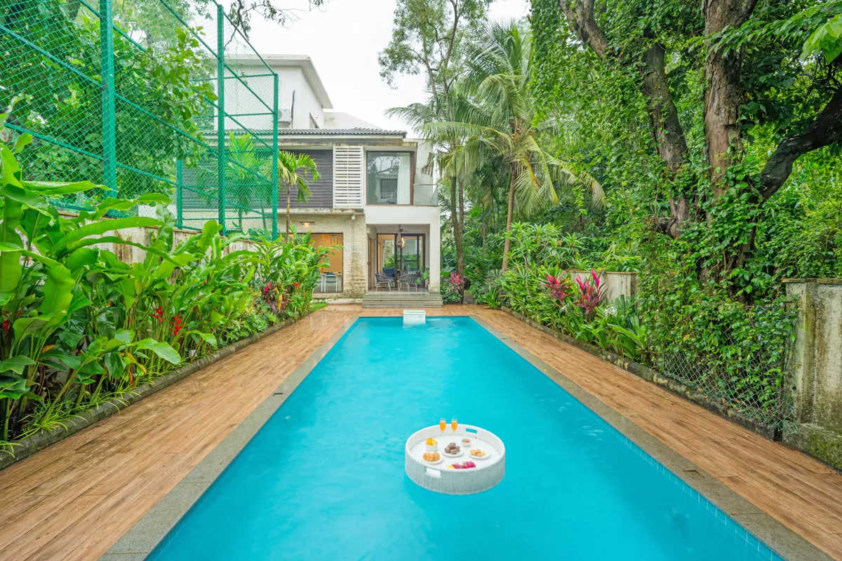 Casa Del Mar | Elegant 4-BHK Villa in Goa with Pool, Bars, Lounge & Gazebo | ELV - Photo 2