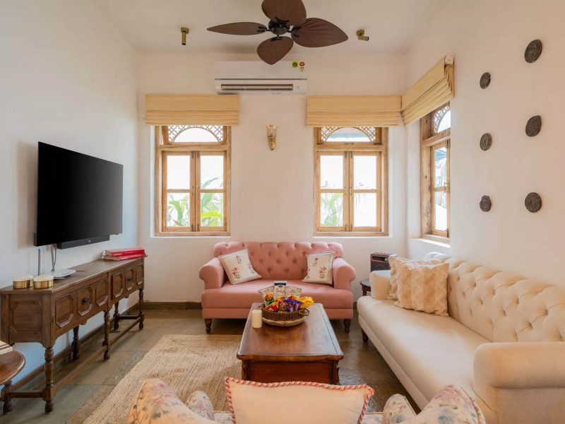 Amayah Vayu | Two 3-BHKs villa in Goa Indo-Portuguese Escape With Common Pool