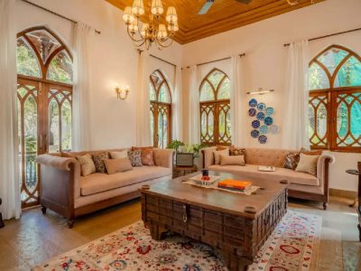 Samukha | Pet-friendly 4-BHK Villa in Goa | Pvt. Pool & Garden & Entertainment Lounge