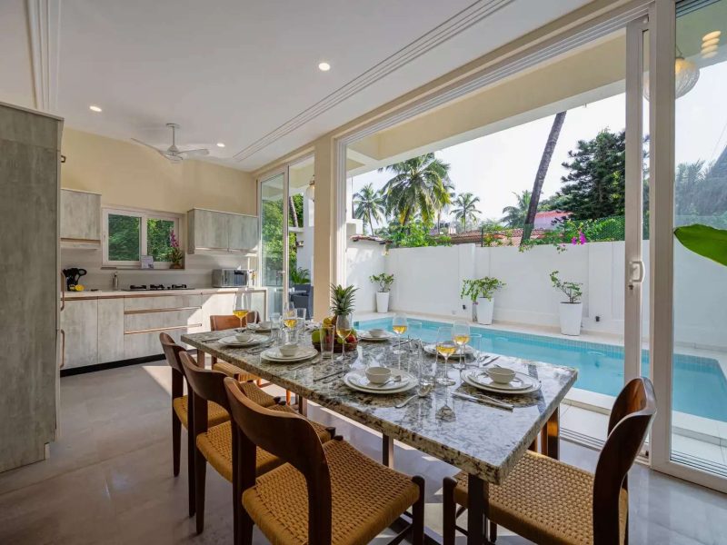 Casa Boa Vida | Luxe 4-BHK Villa in Goa Near Candolim Beach With Pvt. Pool & Bar