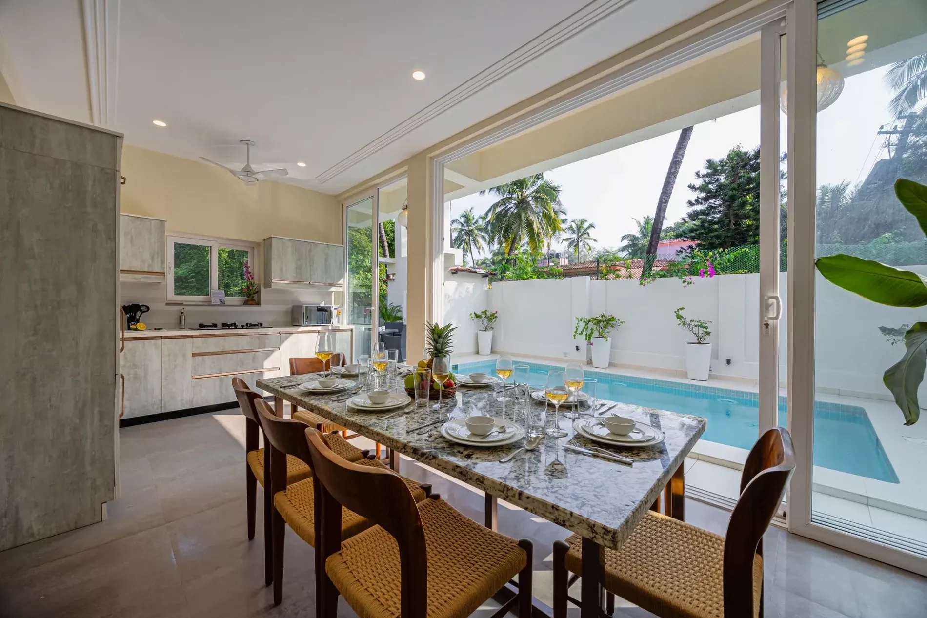 Casa Boa Vida | Luxe 4-BHK Villa in Goa Near Candolim Beach With Pvt. Pool & Bar | ELV - Photo 5