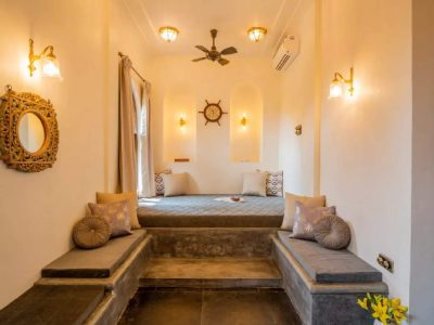 Samukha | Pet-friendly 4-BHK Villa in Goa | Pvt. Pool & Garden & Entertainment Lounge