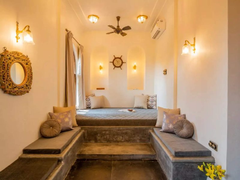 Samukha | Pet-friendly 4-BHK Villa in Goa | Pvt. Pool & Garden & Entertainment Lounge