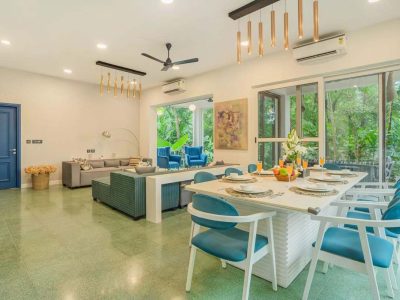 Casa Del Mar | Elegant 4-BHK Villa in Goa with Pool, Bars, Lounge & Gazebo