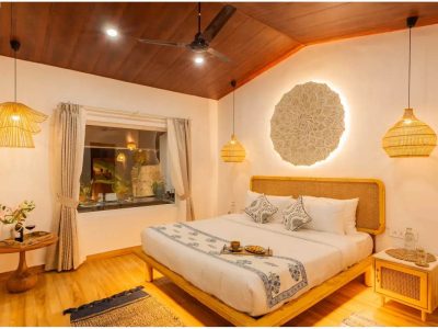 House of Neptune | 1-BHK Boutique Hut in GOA | Open Kitchen | Sit-out area