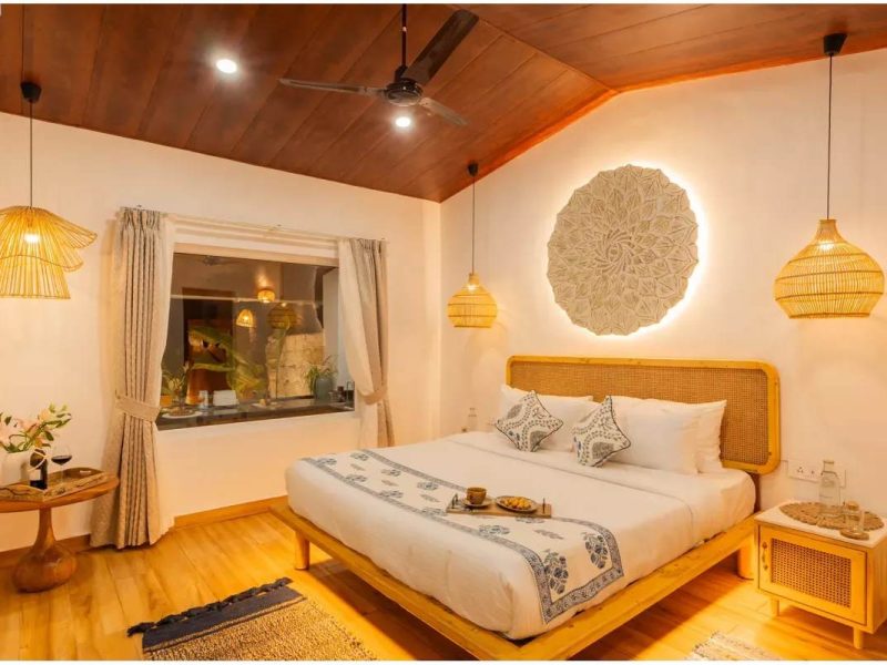 House of Neptune | 1-BHK Boutique Hut in GOA | Open Kitchen | Sit-out area