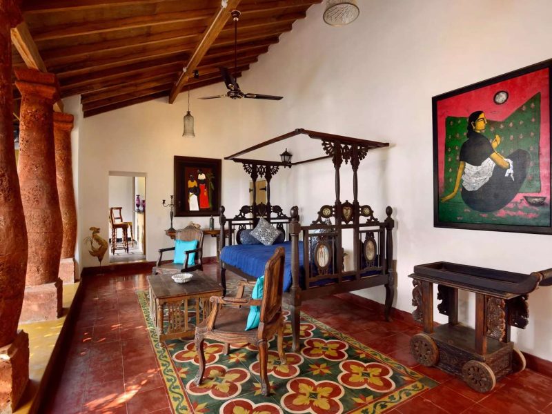 Terra Rosa | Portuguese-styled 4-BHK Villa in Goa | Pvt. Pool, Garden, Veranda & Sit-out Area