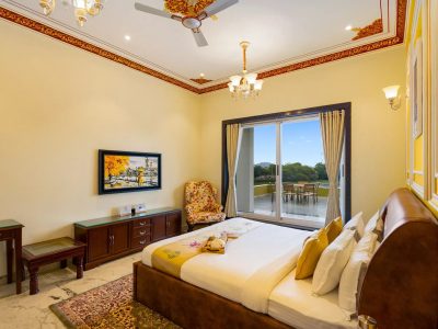 Lakemount | 2-BHK Villa in Udaipur Getaway, Pvt. Pool, Open-Air Gazebo & Terrace