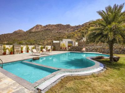 Mandovar Mountain Valley Retreat | 4 Room Pet-friendly Suite Villa In Udaipur Pvt. Estate with Shared Pool