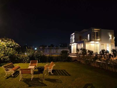 Bluebell | 2-BHK Villa in Udaipur With Private Pool, Vibrant Gardens, & Majestic Aravali Views