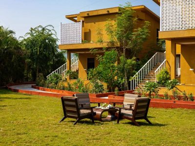 Still River Suites | 1-Room Retreat Villa in Udaipur | Bathtub, Shared Pool, Garden, Gym, Restro