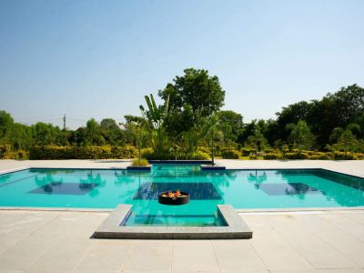 Raas Stays | 4-BHK Villa in Udaipur With Pvt. Pool, Gardens, Lounge Cum Bar & Scenic Aravali Views