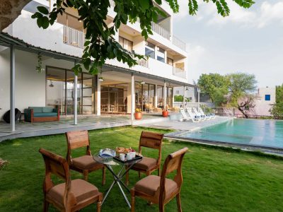 Villa Miran | Pet-friendly Boutique room Villa in Udaipur | Infinity looking Pool, Activity room, Lawn, Garden