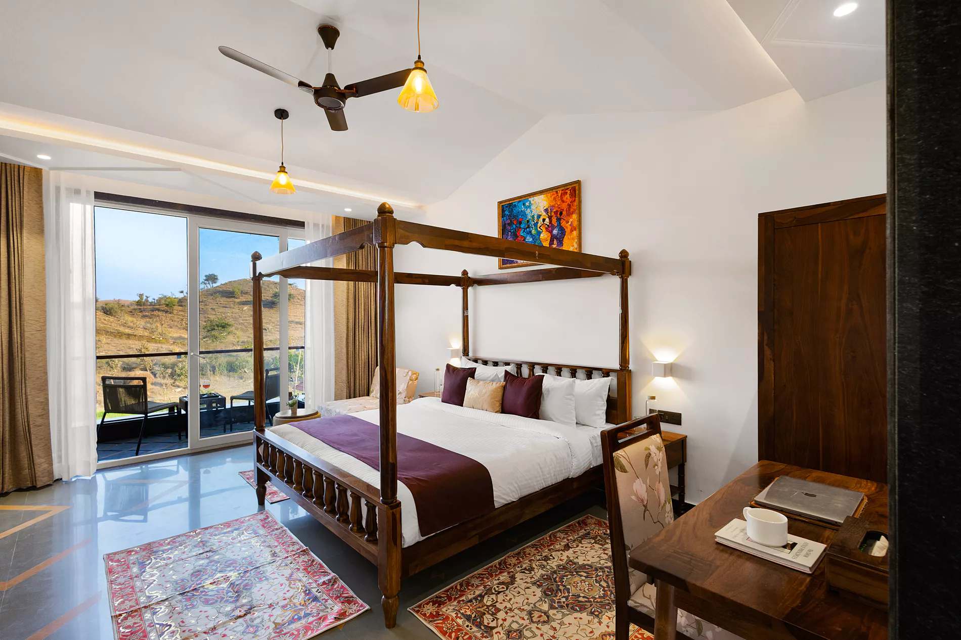 Godan Terra Estate | 10-BHK Riverside Retreat Villa in Udaipur with Pool, Garden | Mountain Views | ELV - Photo 4