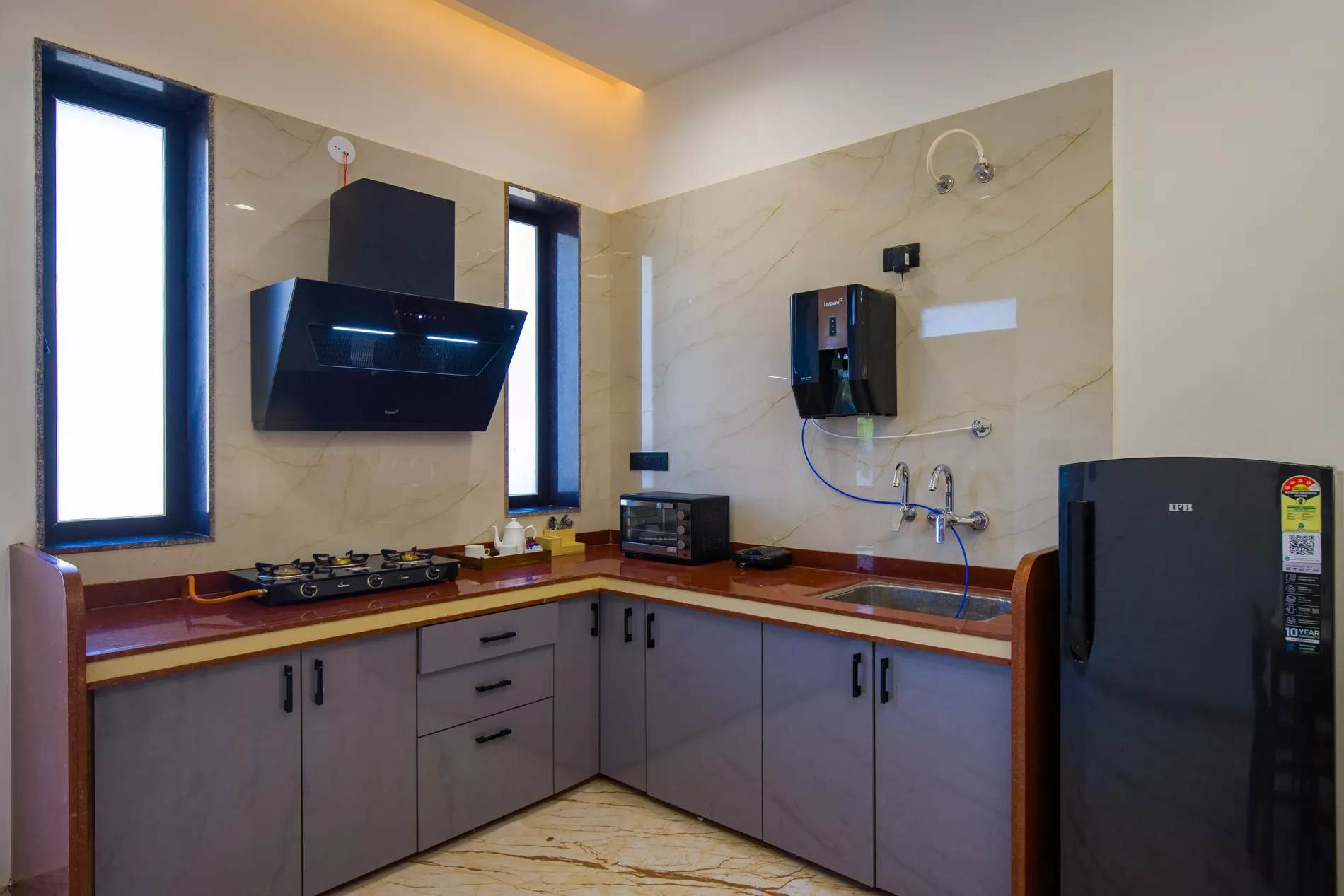 Parvam Retreat | Pet-friendly 2-BHK Villa In Udaipur | Pvt. Pool, Garden, Terrace & Aravali Hill Views | ELV - Photo 4