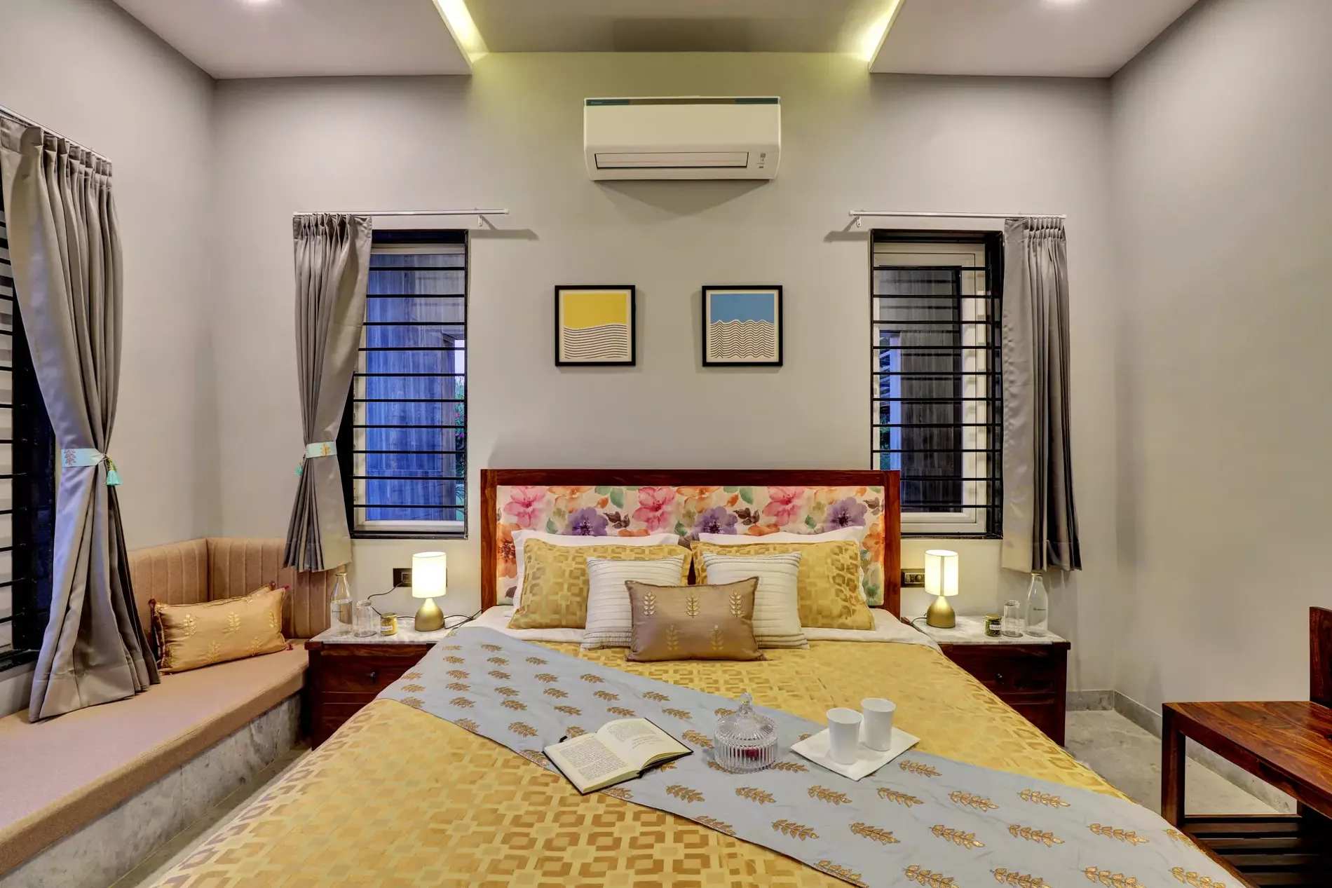 Radhyam | Charming 2–BHK Villa in Udaipur Escape With Pvt. Pool, Garden & Aravalli Hill Views | ELV - Photo 3