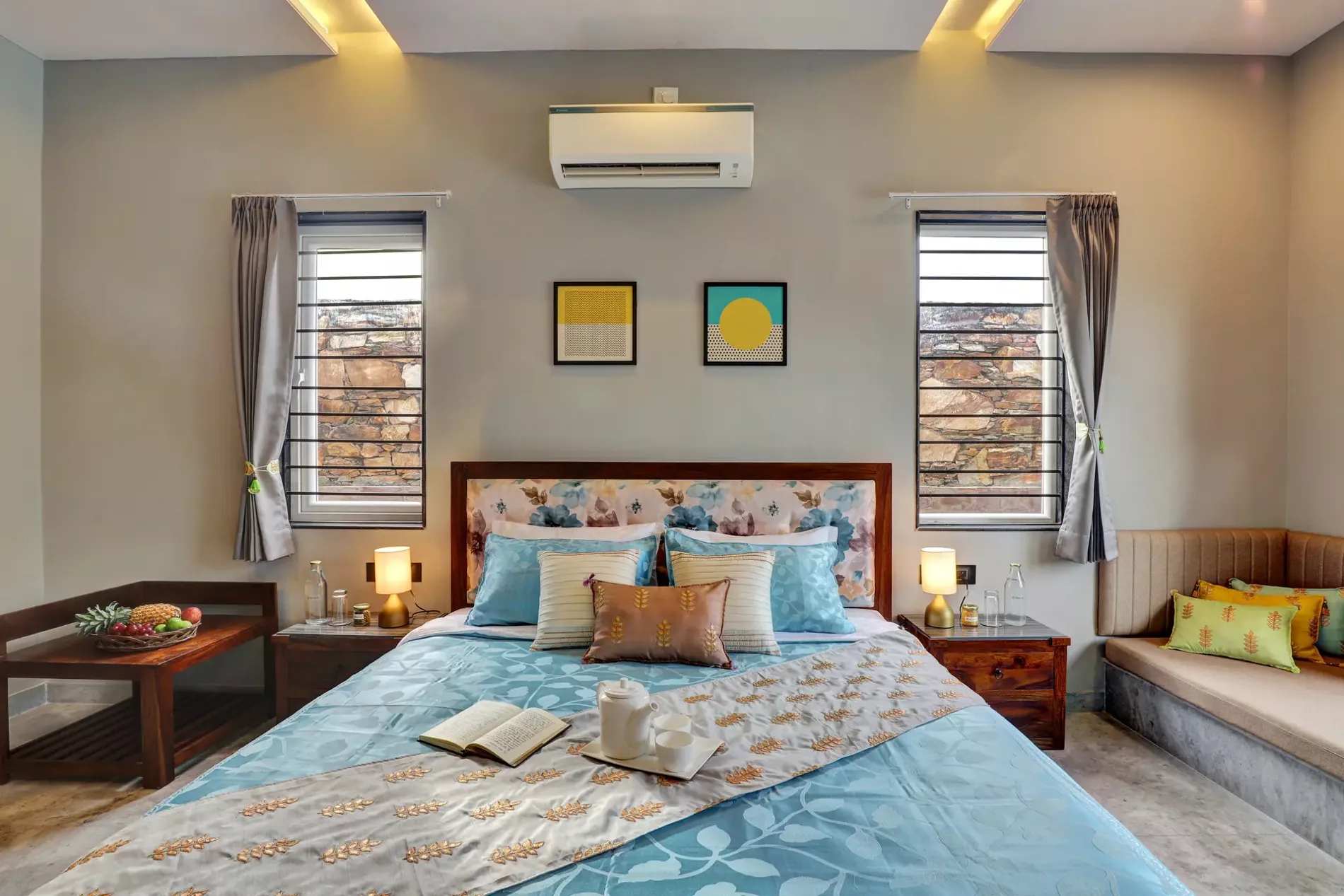 Radhyam | Charming 2–BHK Villa in Udaipur Escape With Pvt. Pool, Garden & Aravalli Hill Views | ELV - Photo 4