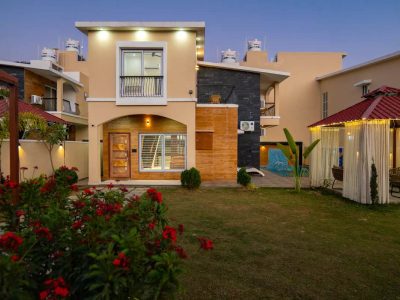 Palazao | Country-Style 3-BHK Villa In Udaipur with Private pool, Gazebo and Garden