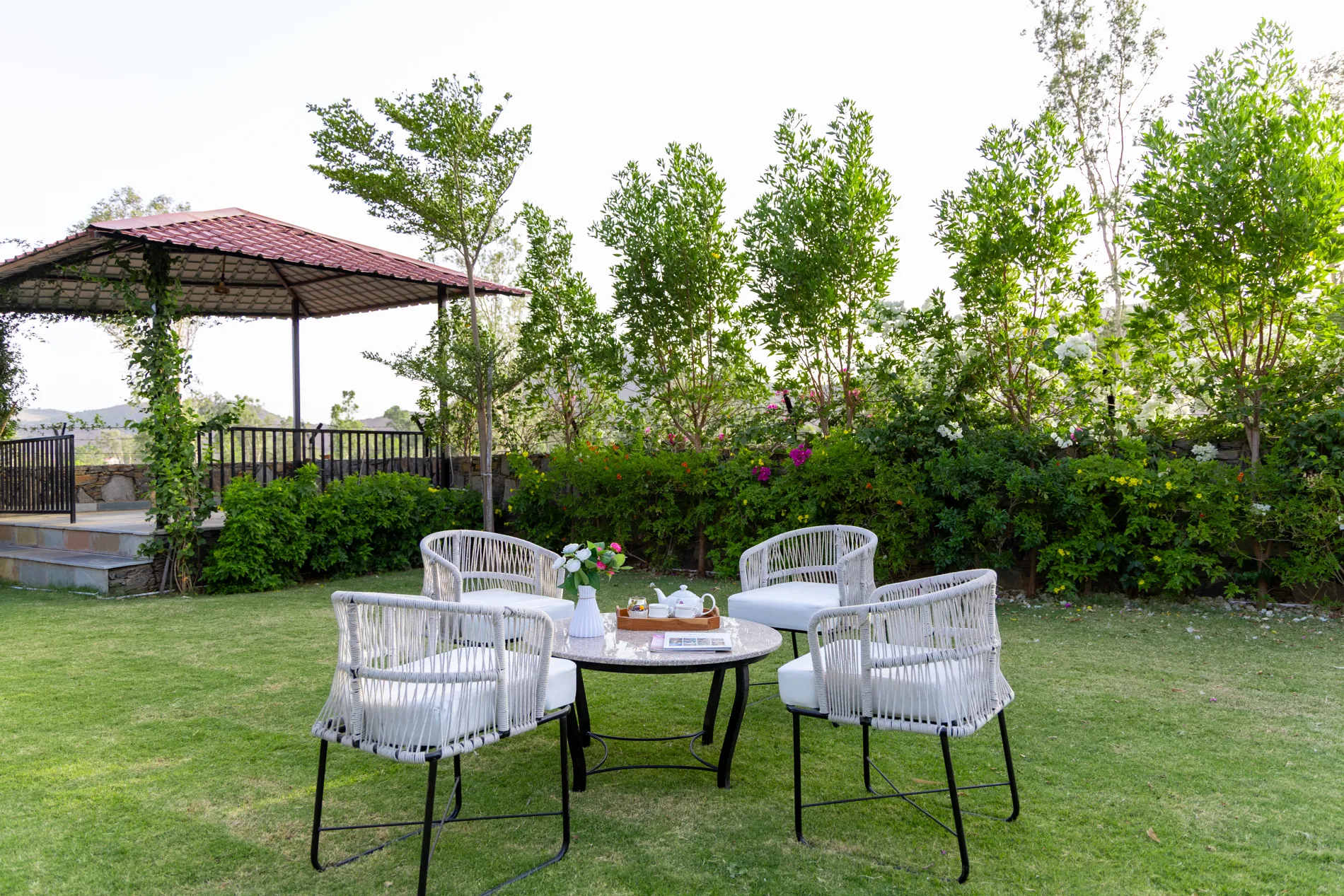 The Monolith | 4 BHK Villa in Udaipur with Pvt. Pool & Garden Lounge | ELV - Photo 2