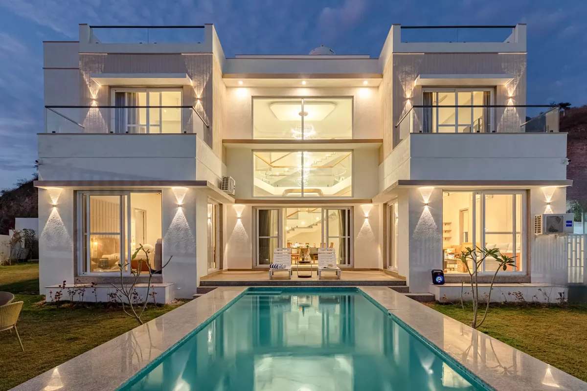 Elite Sereno | Luxe 4-BHK Villa in Udaipur With Pvt Pool & Garden | ELV - Photo 4