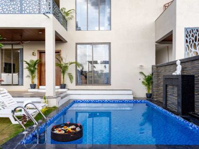 Shreya Blossom Retreat | 8-BHK Villa in Udaipur | Pvt. Pool, Gazebo, Garden, Bar & Scenic Aravali Views