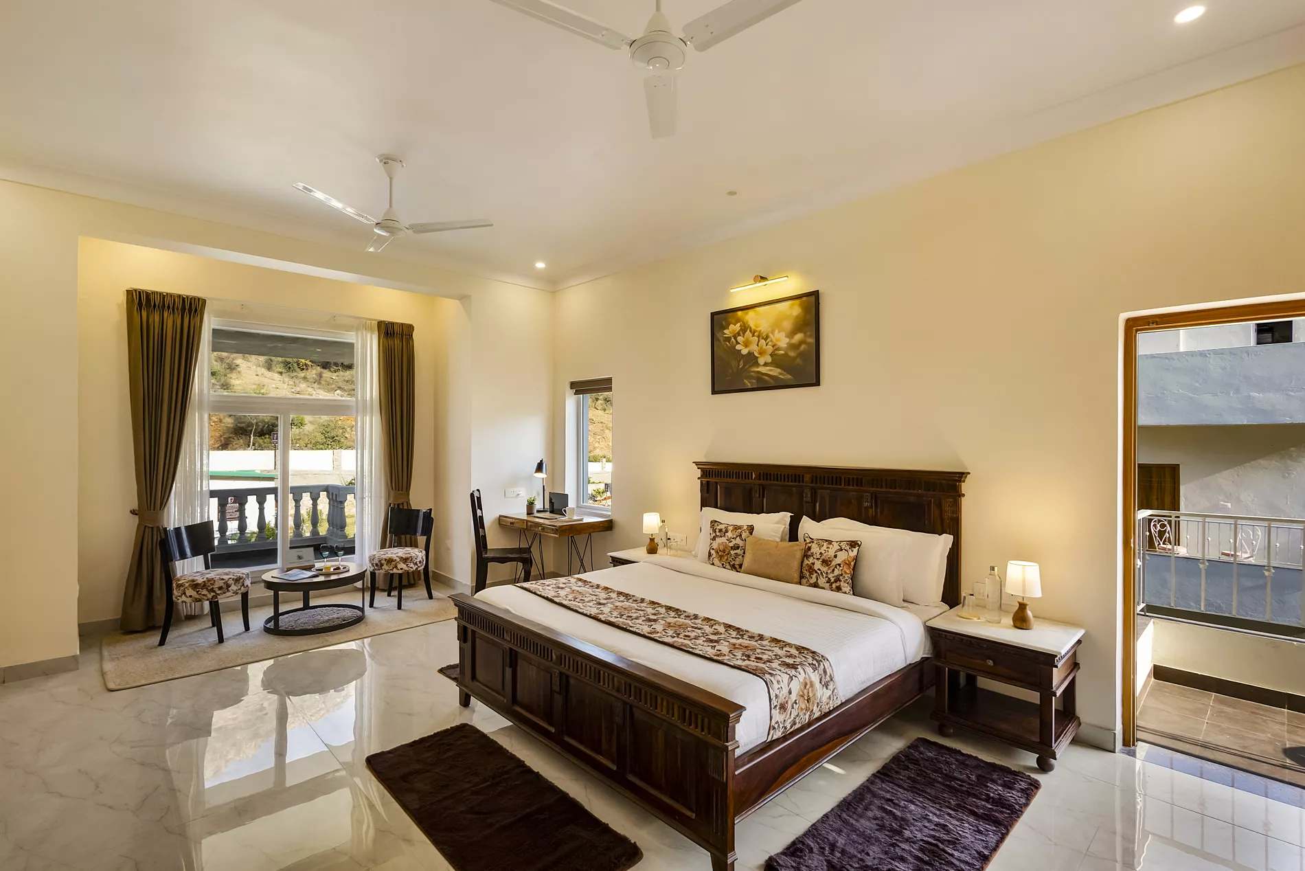 Mandovar Mountain Valley Retreat | 4 Room Pet-friendly Suite Villa In Udaipur Pvt. Estate with Shared Pool | ELV - Photo 5