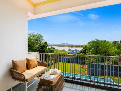 Villa Miran | Pet-friendly Boutique room Villa in Udaipur | Infinity looking Pool, Activity room, Lawn, Garden